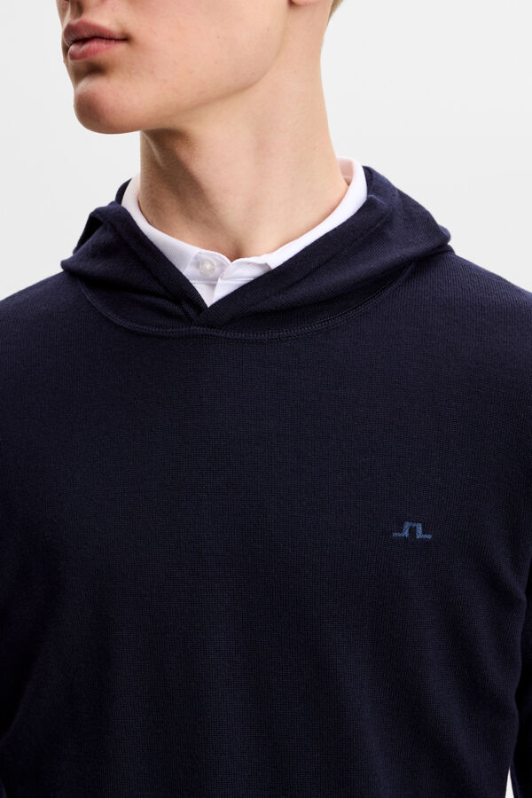 Karl Merino Hoodie / JL Navy