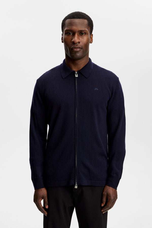 Kaleb Merino Cardigan / JL Navy