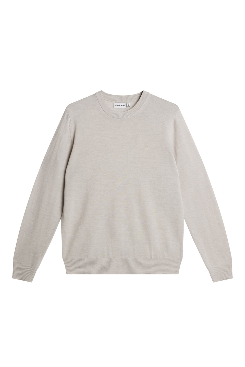 Keane Merino Crew Neck / Moonbeam Melange