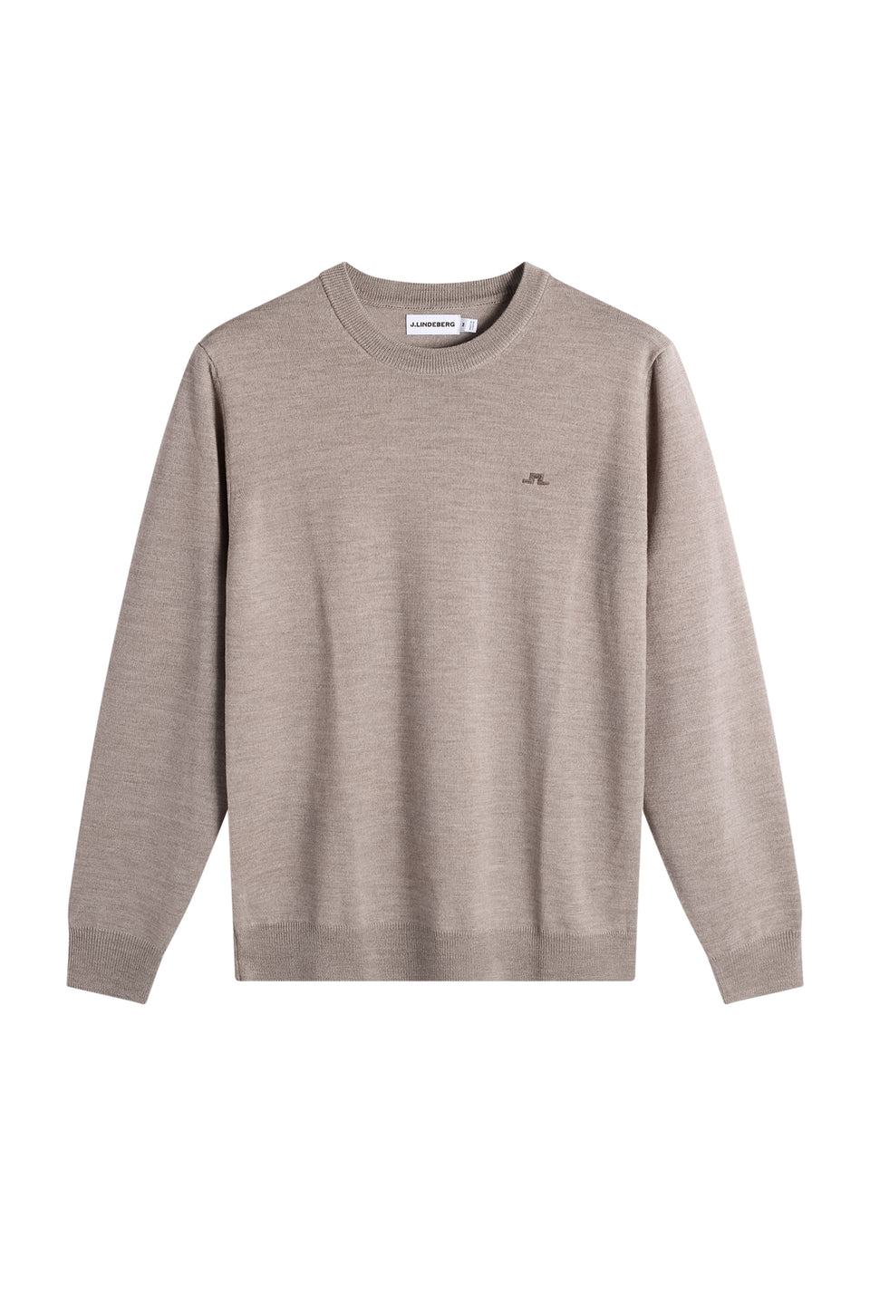 Keane Merino Crew Neck / Brindle Melange