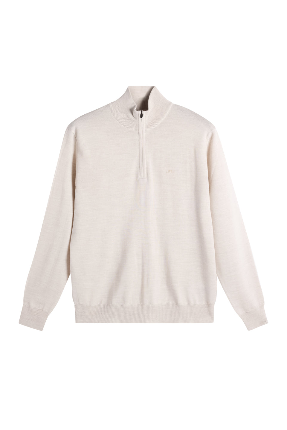 Kiyan Quarter Zip Sweater / Moonbeam Melange
