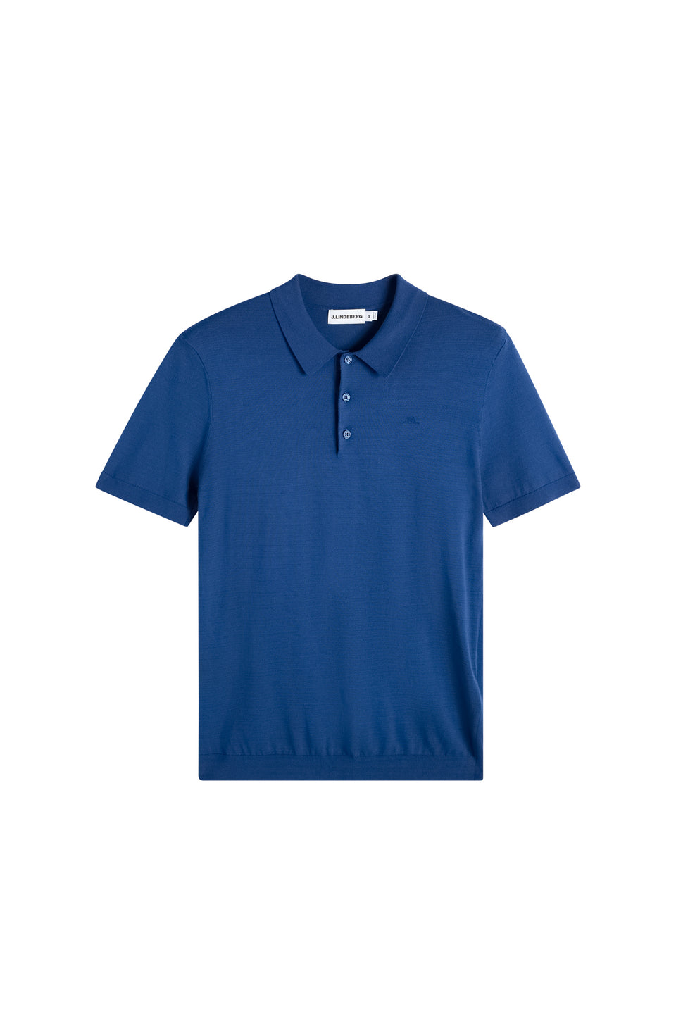 Ridge Knitted Polo / Estate Blue