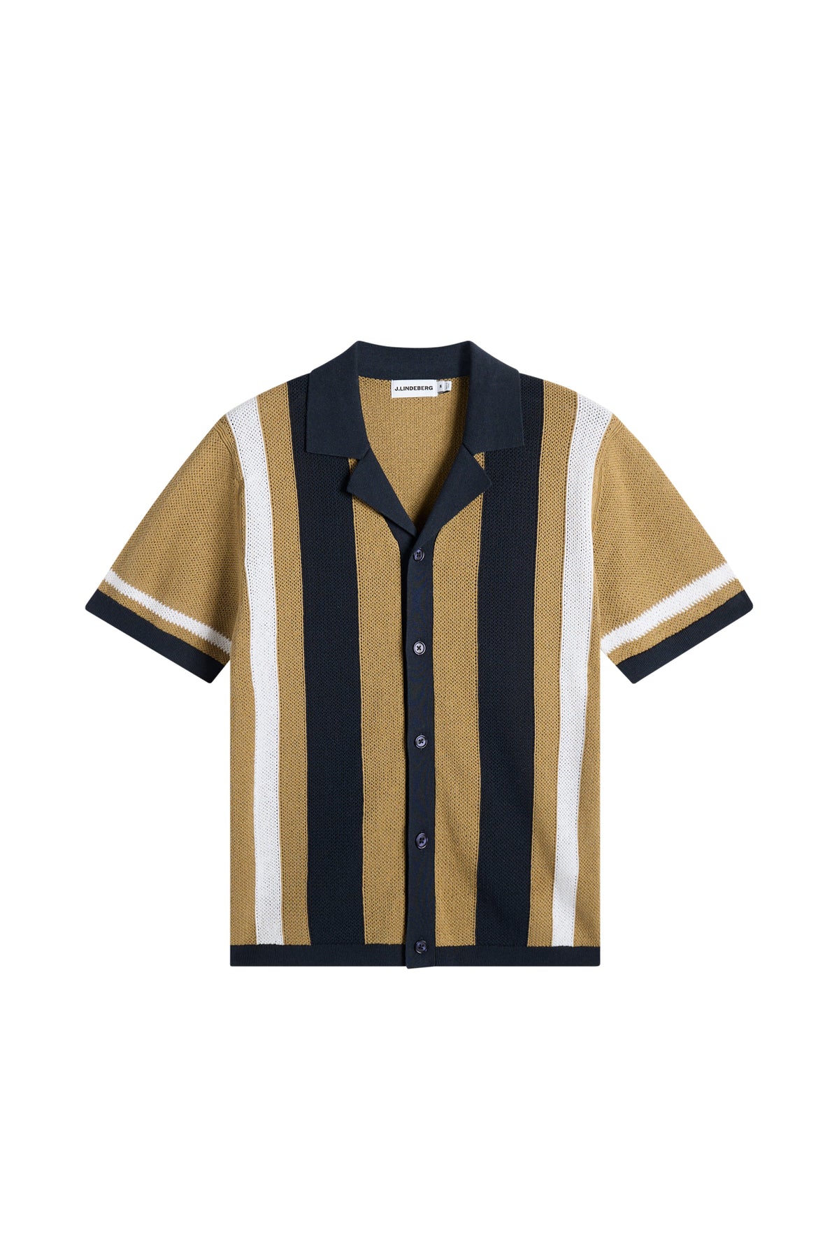 Remus Resort Collar Knit Polo in Kelp by J.Lindeberg