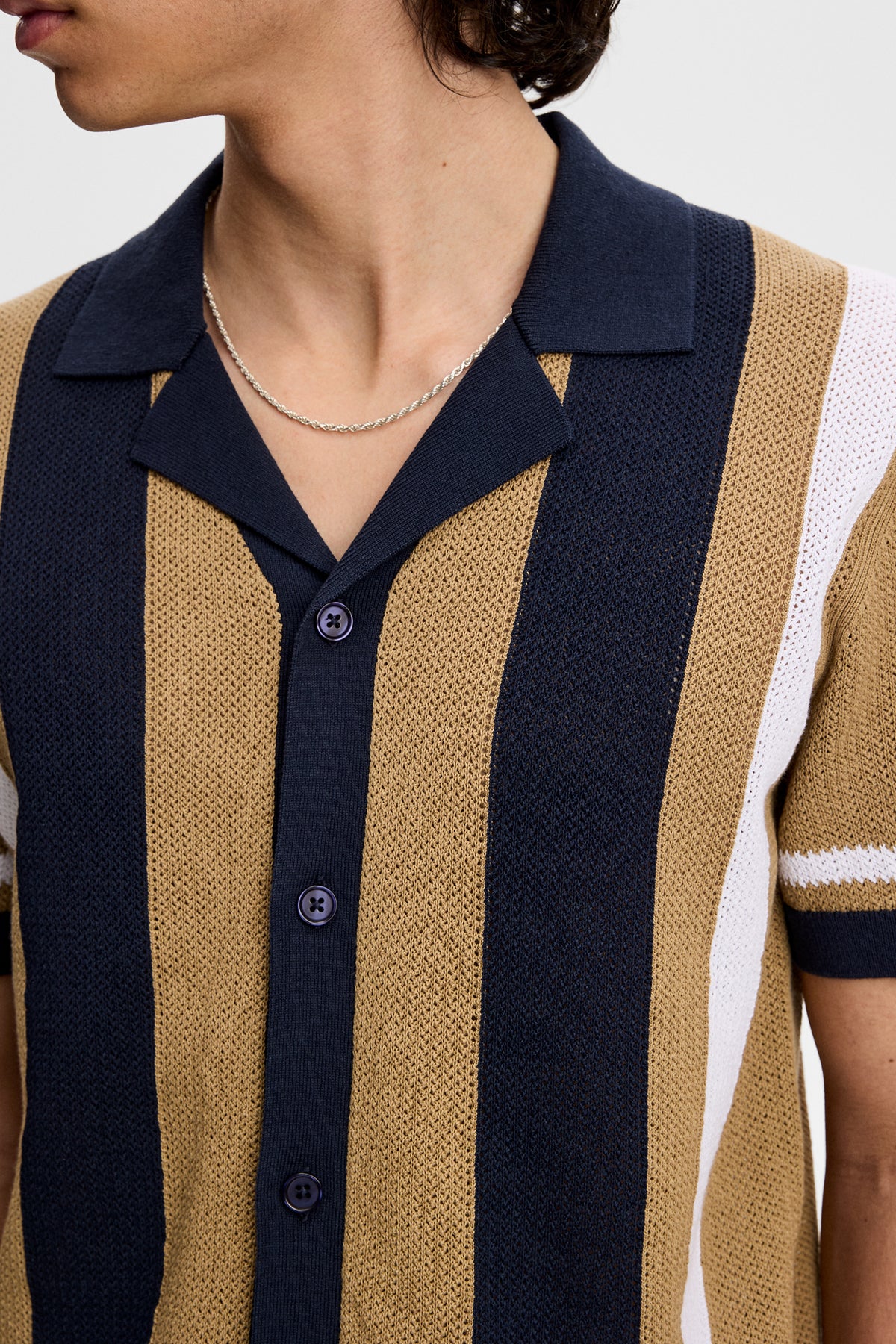 Remus Resort Collar Knit Polo in Kelp by J.Lindeberg