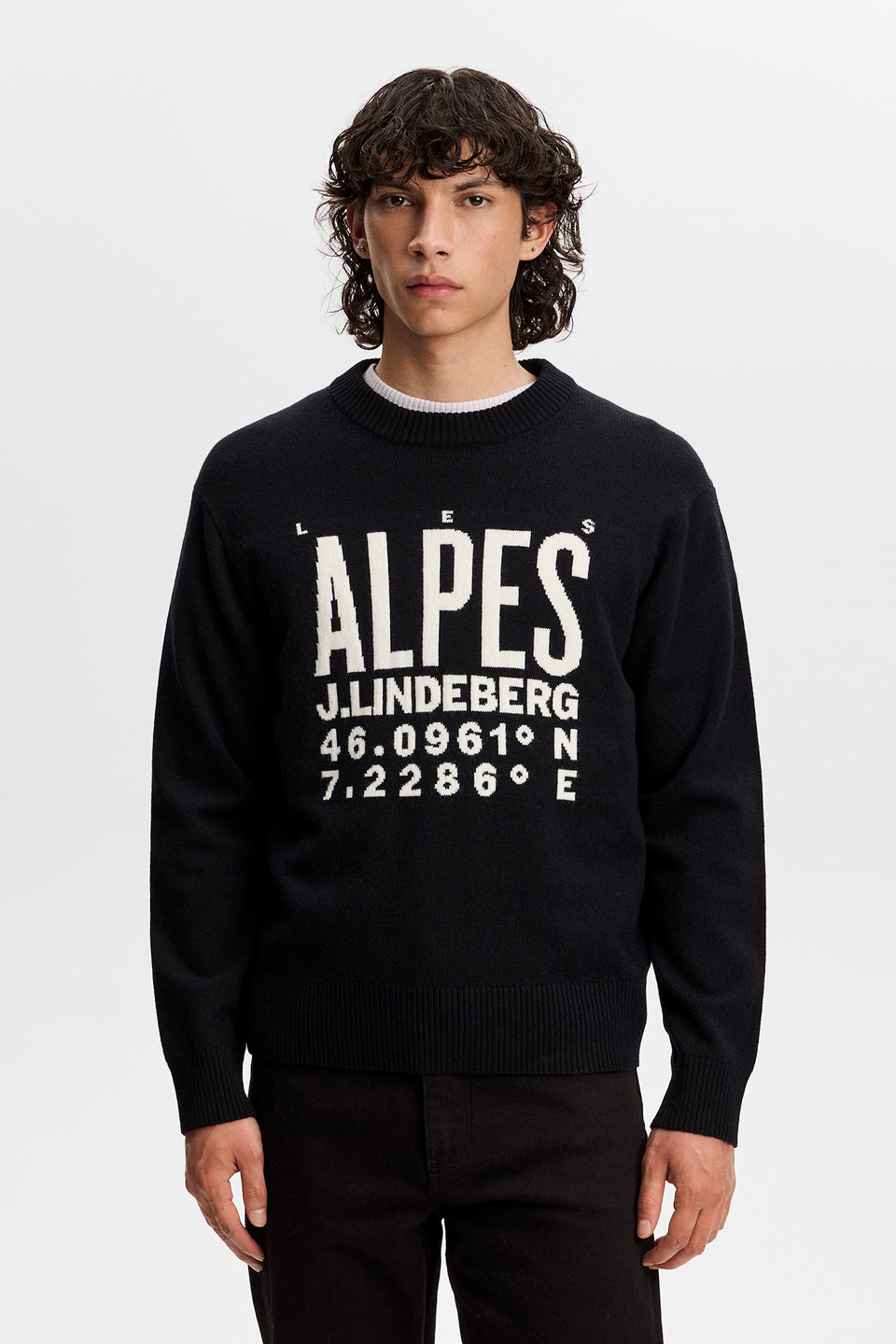 William Knitted Sweater / Black