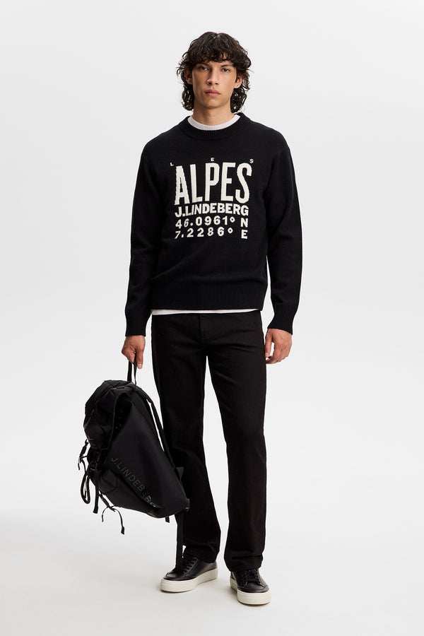 William Knitted Sweater / Black