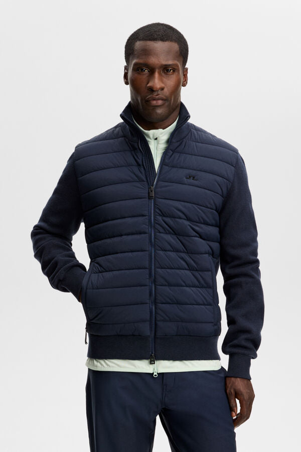 Boen Knit Hybrid Jacket / JL Navy