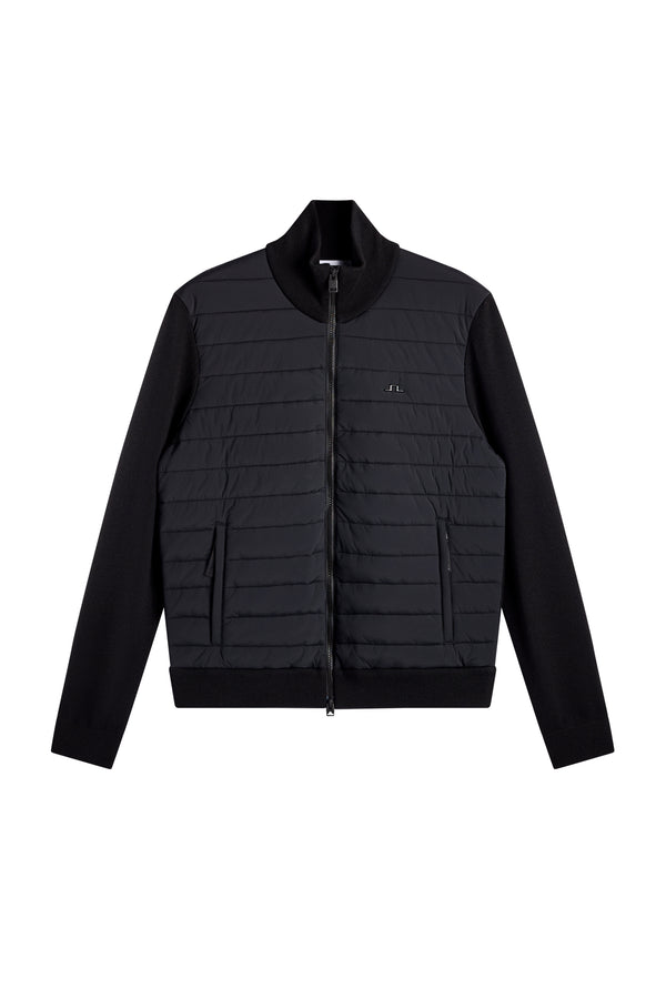 Boen Knit Hybrid Jacket / Black
