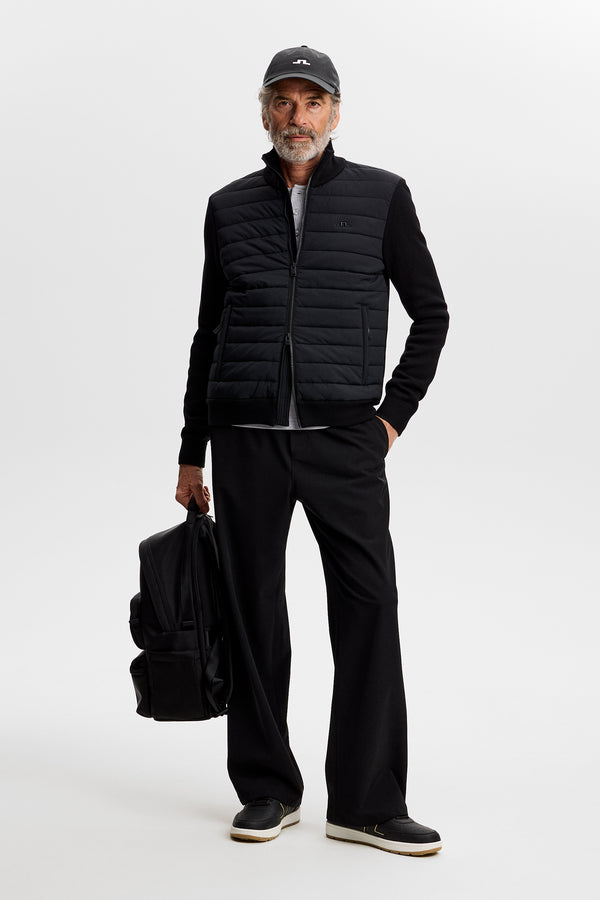 Boen Knit Hybrid Jacket / Black