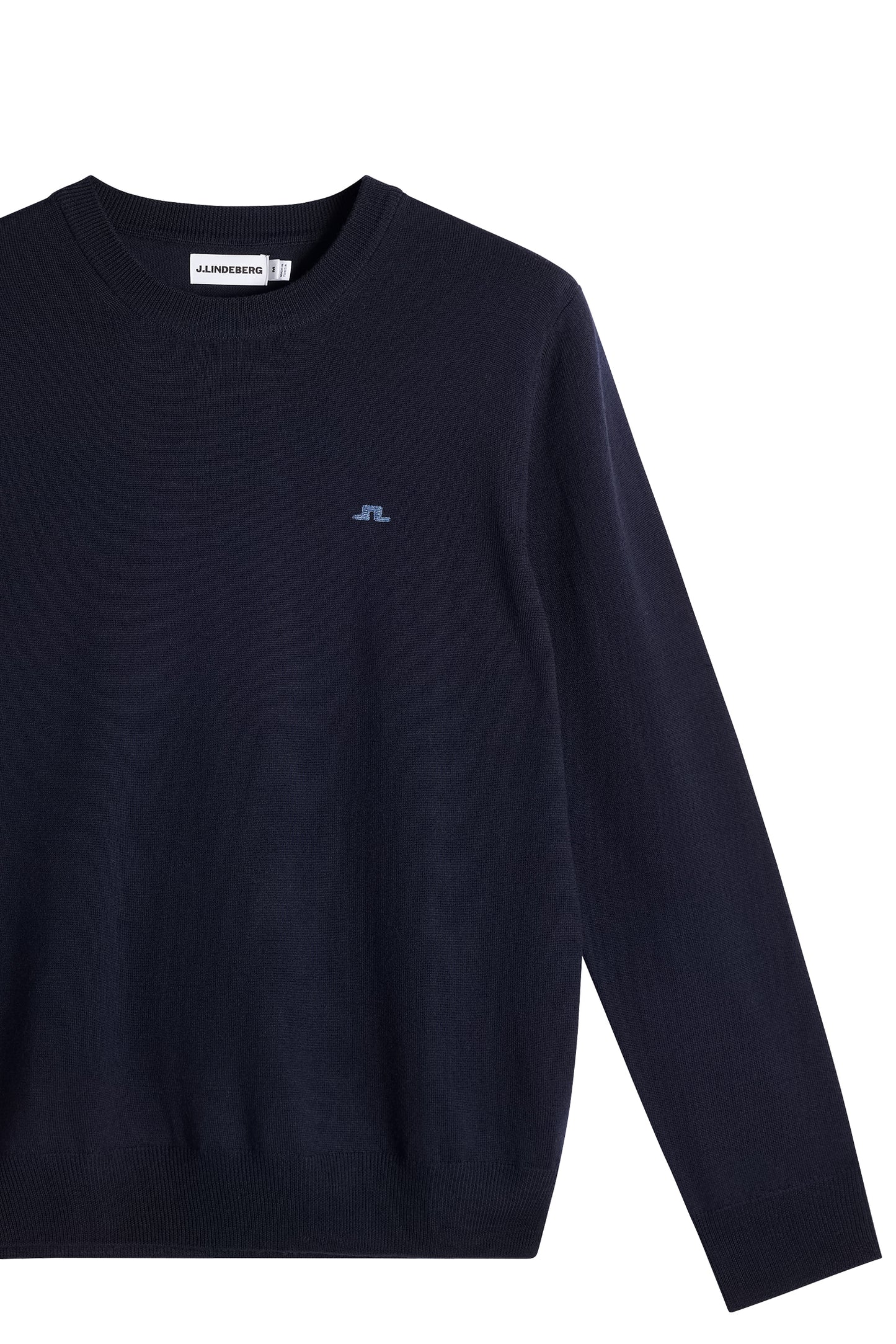 Keane Merino Crew Neck in JL Navy by J.Lindeberg