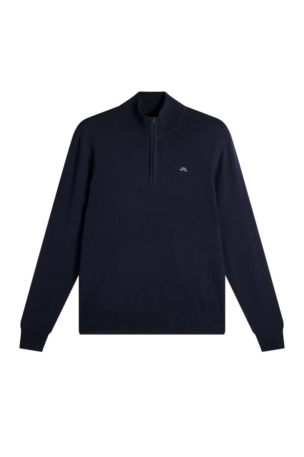 Kiyan Quarter Zip Sweater / JL Navy
