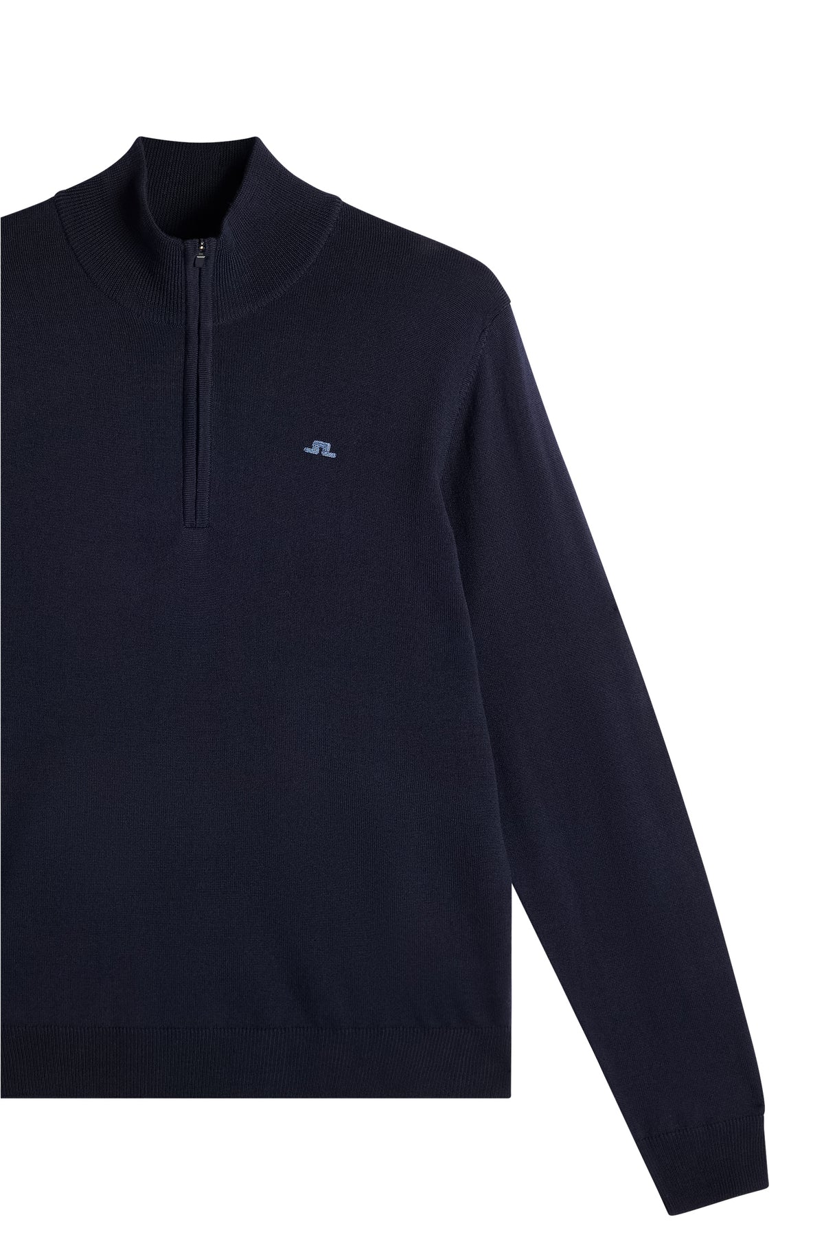 Kiyan Quarter Zip Sweater in JL Navy by J.Lindeberg