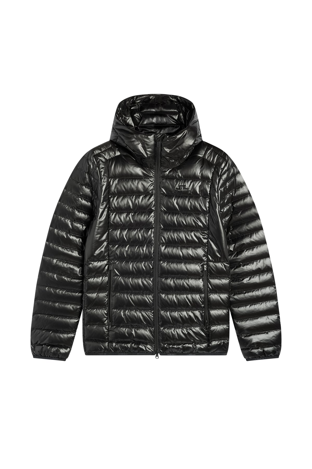 Oden Light Down Hood in Black by J.Lindeberg