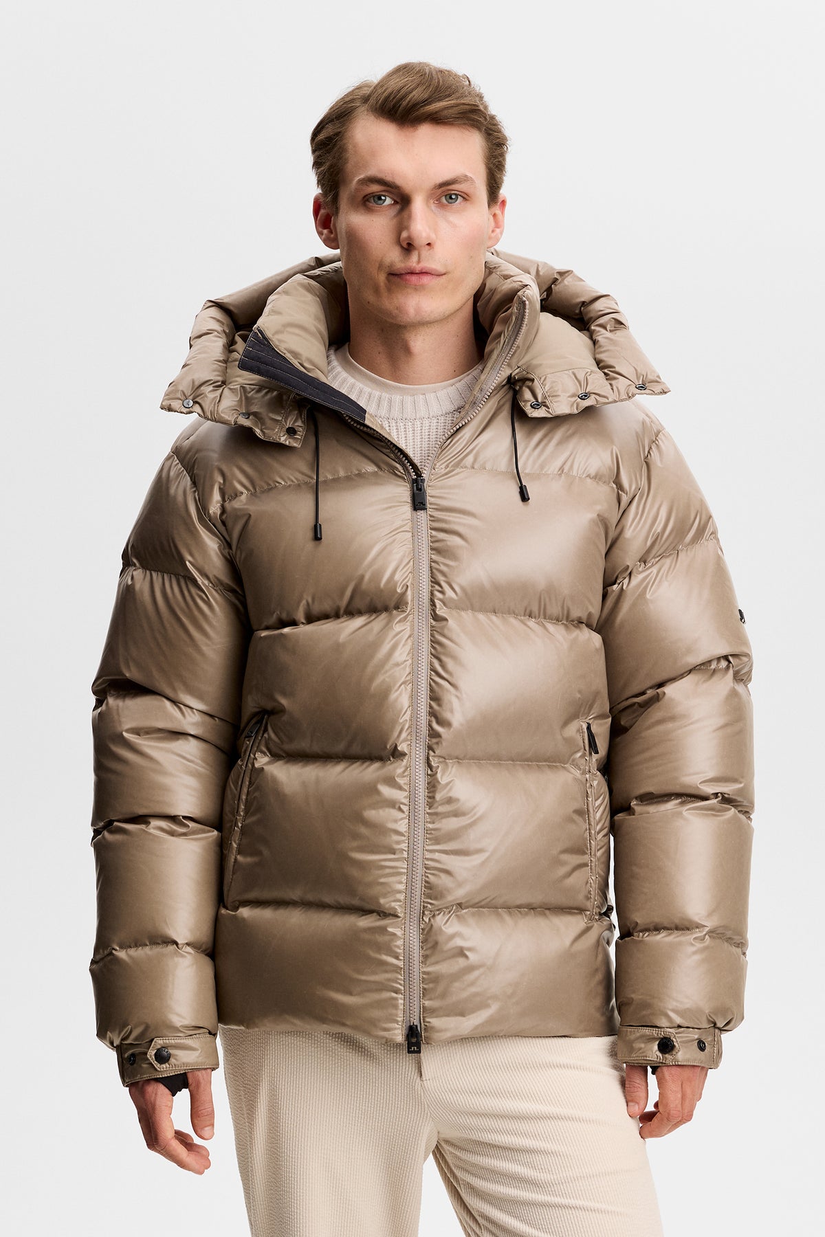 Creek Down Jacket in Brindle by J.Lindeberg