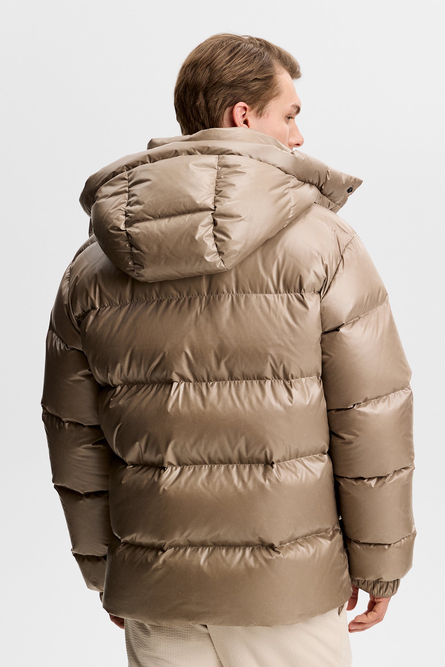 Creek Down Jacket in Brindle by J.Lindeberg
