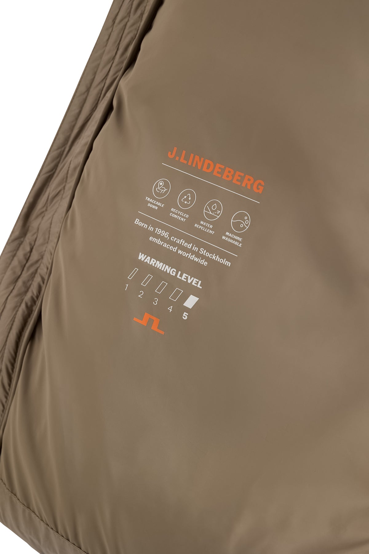 Creek Down Jacket in Brindle by J.Lindeberg