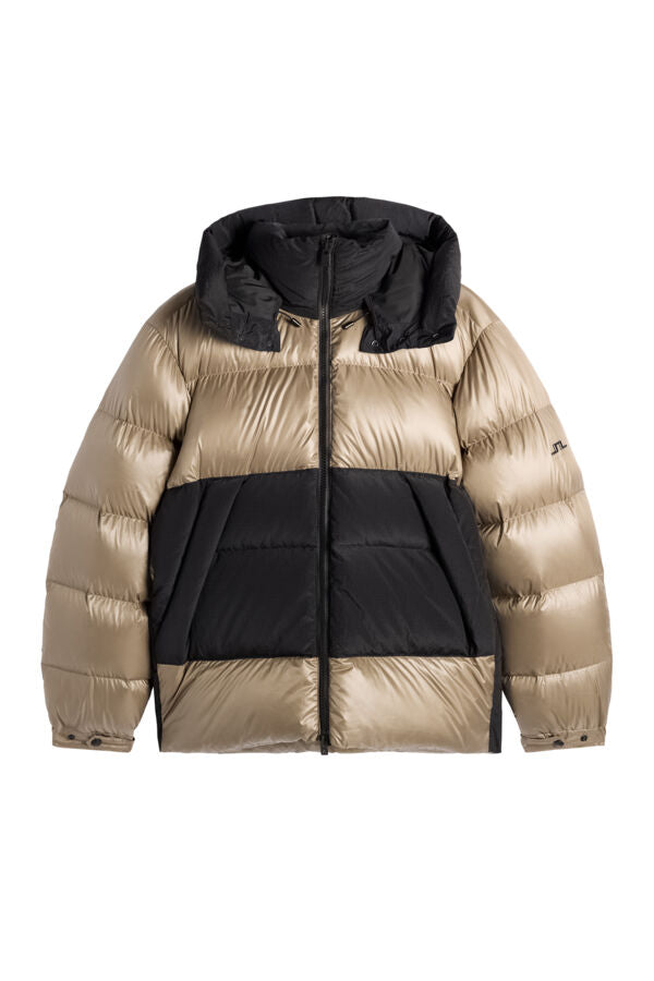 Creek Block Down Jacket / Black
