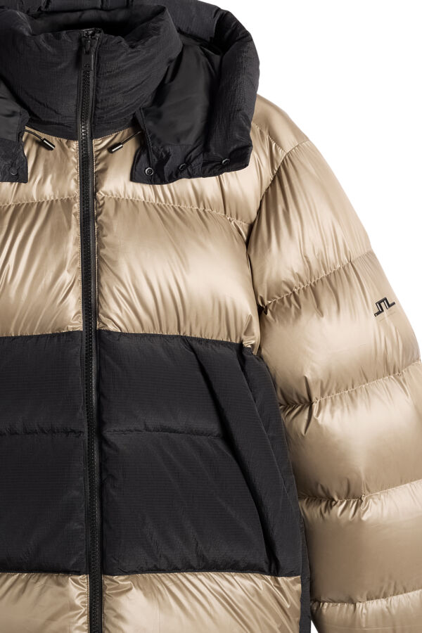 Creek Block Down Jacket / Black