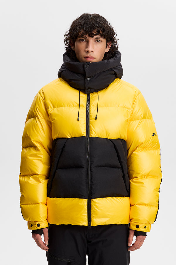 Creek Block Down Jacket / Bumblebee