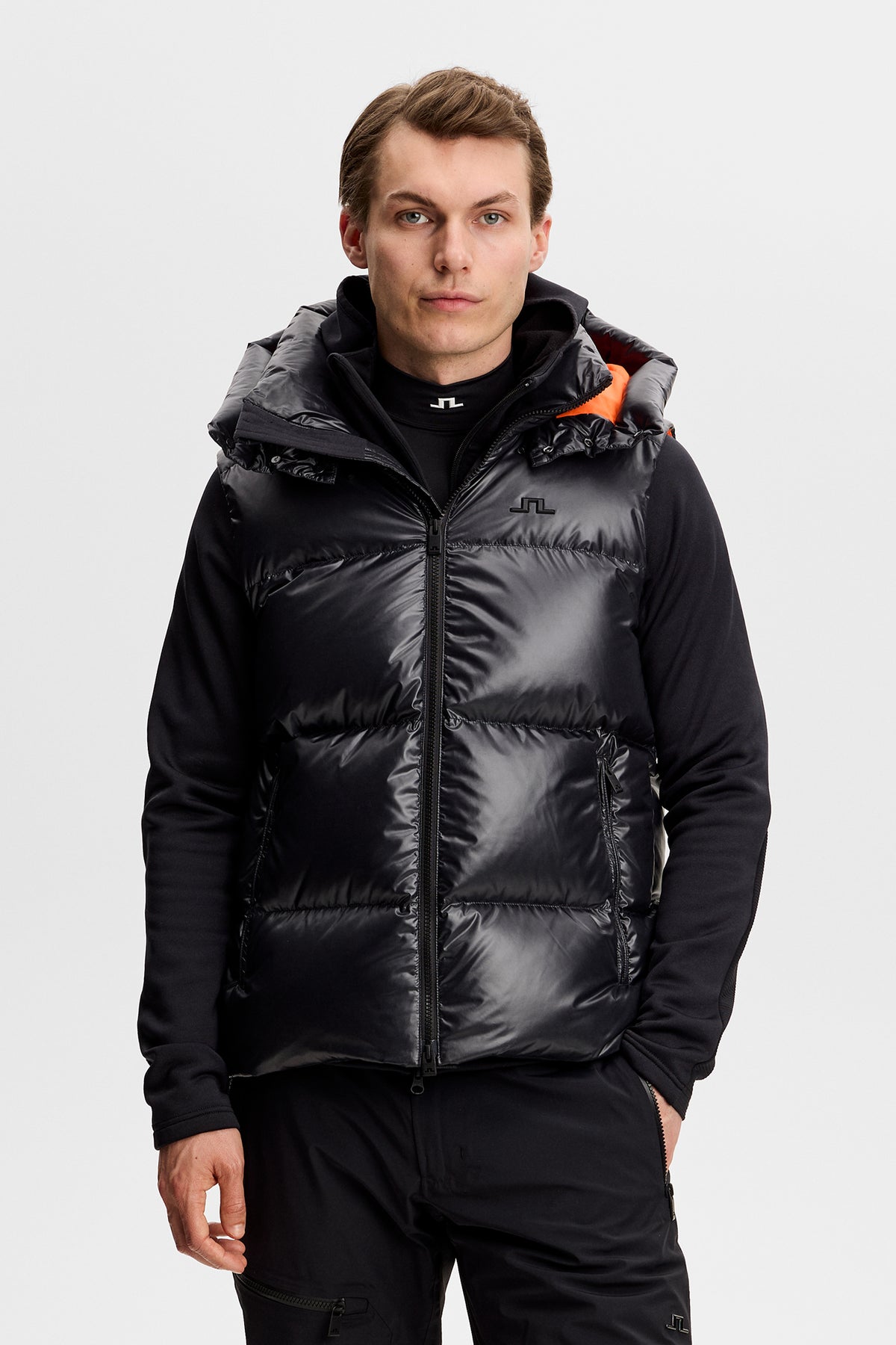 Creek Down Vest in Black by J.Lindeberg