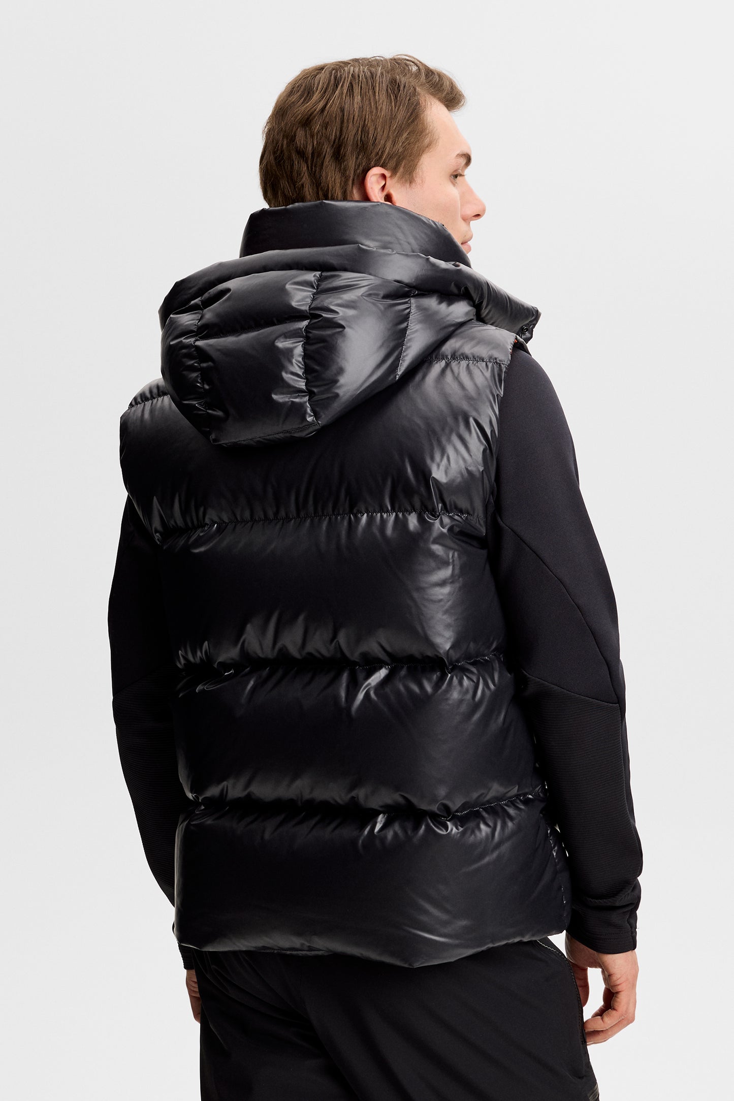 Creek Down Vest in Black by J.Lindeberg