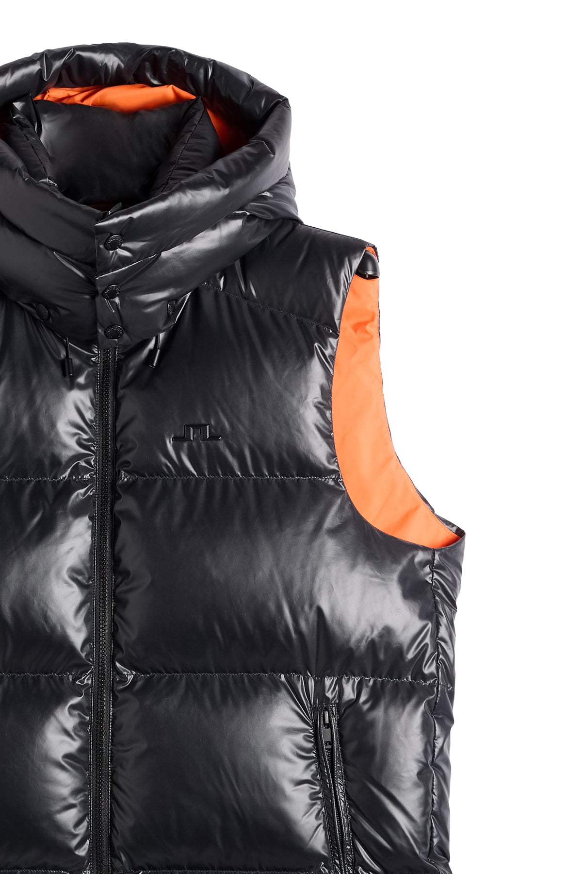 Creek Down Vest in Black by J.Lindeberg