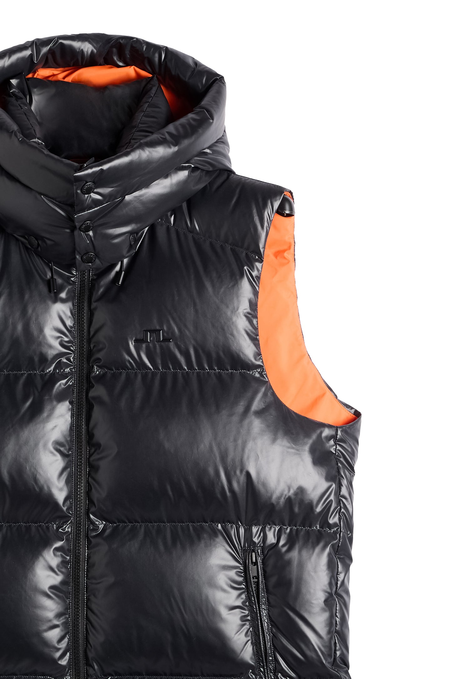 Creek Down Vest in Black by J.Lindeberg