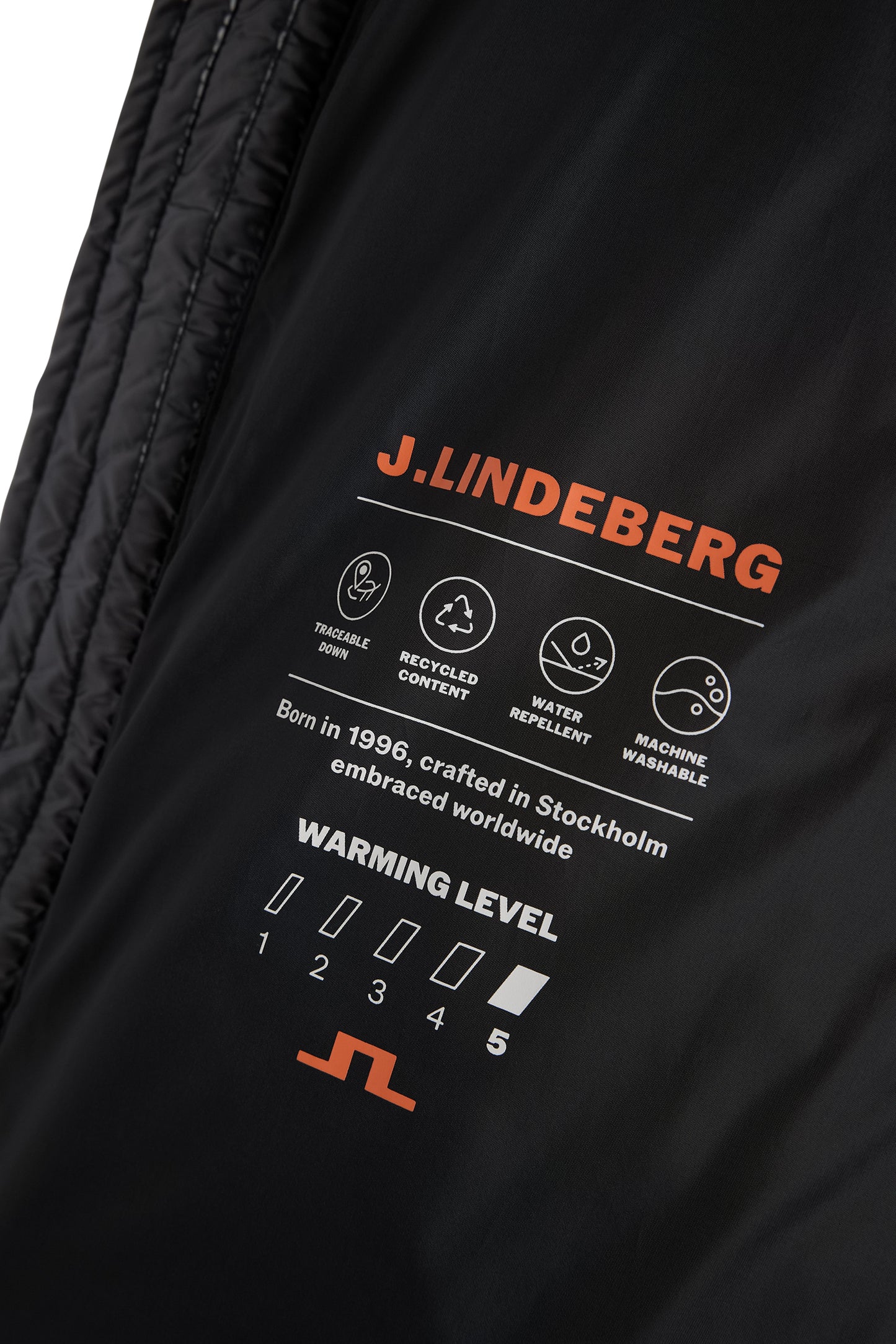 Creek Down Vest in Black by J.Lindeberg