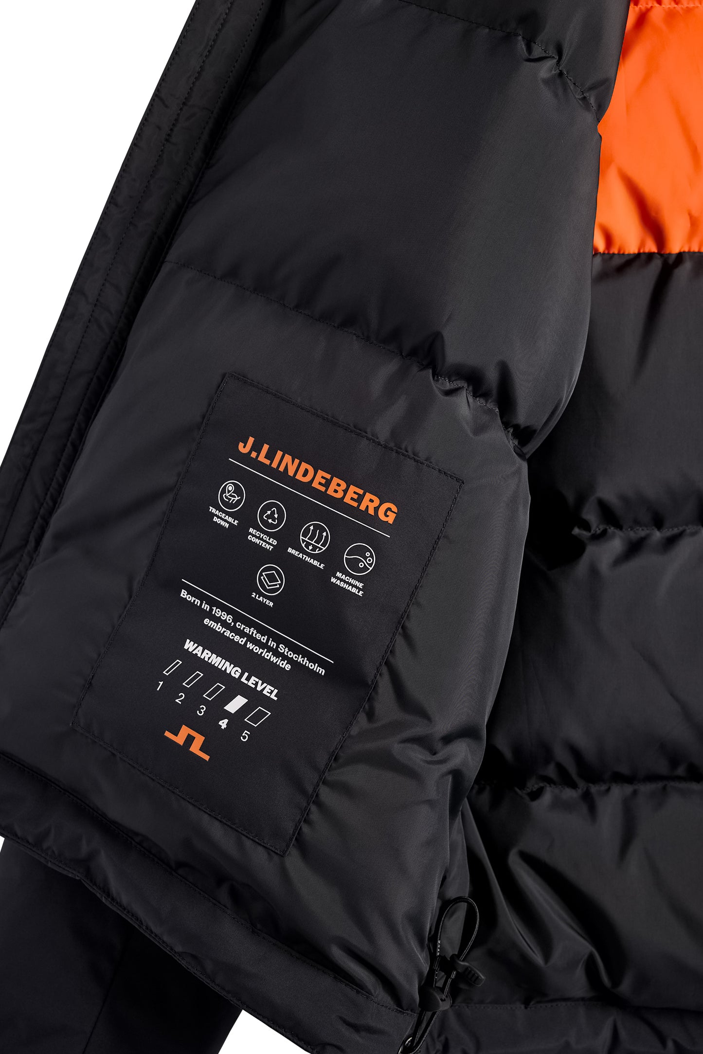 Alvin Down Jacket in Black by J.Lindeberg