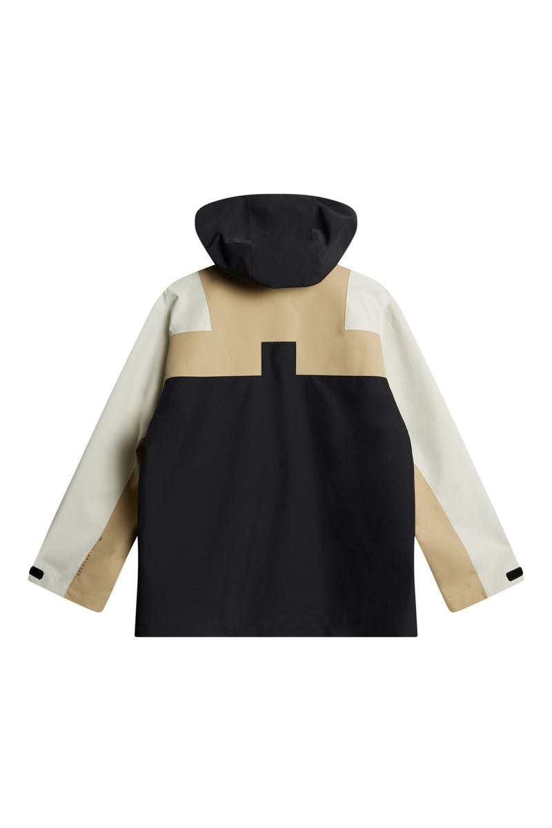 Fabio color block jkt in Black by J.Lindeberg