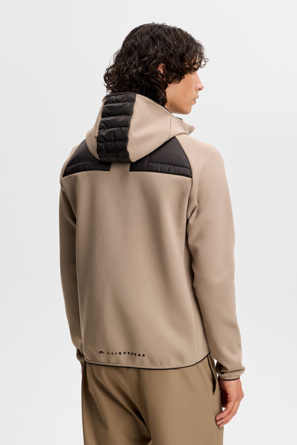 Heyden Quilt Hybrid Hood / Brindle