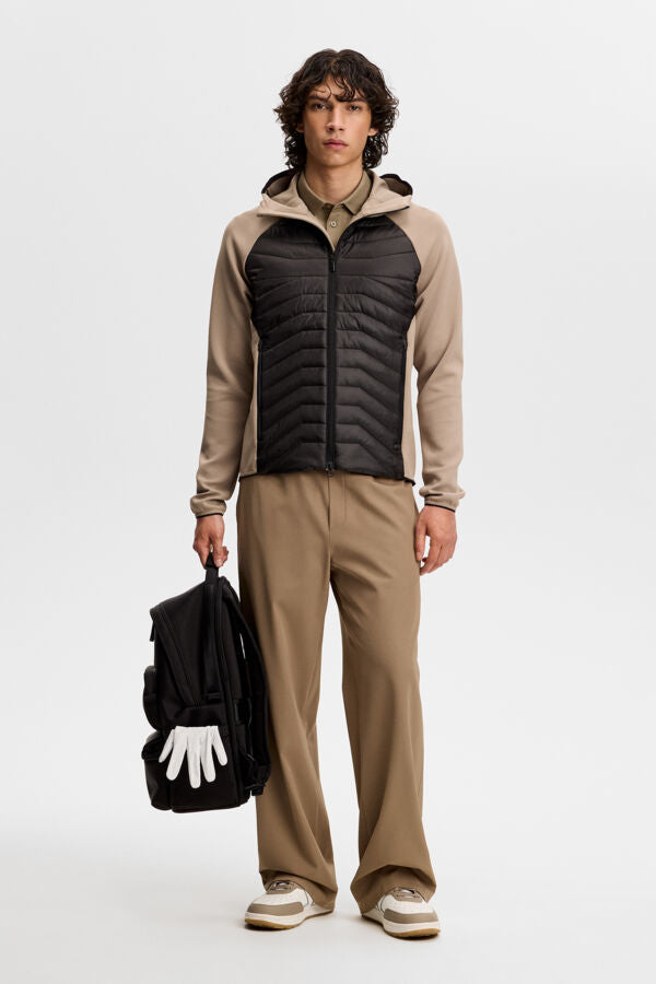 Heyden Quilt Hybrid Hood / Brindle