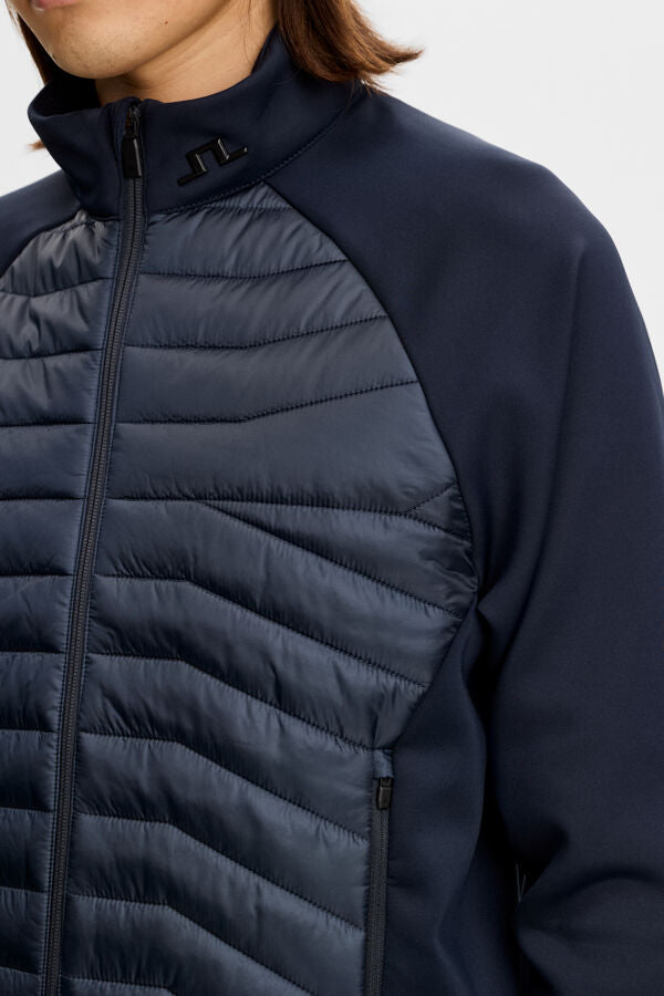 Heyden Quilt Hybrid Jacket / JL Navy