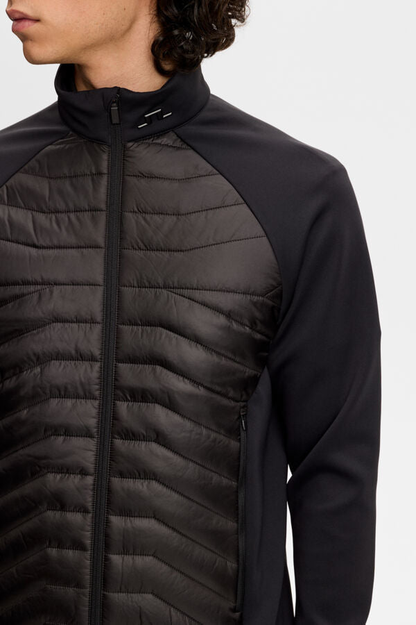 Heyden Quilt Hybrid Jacket / Black