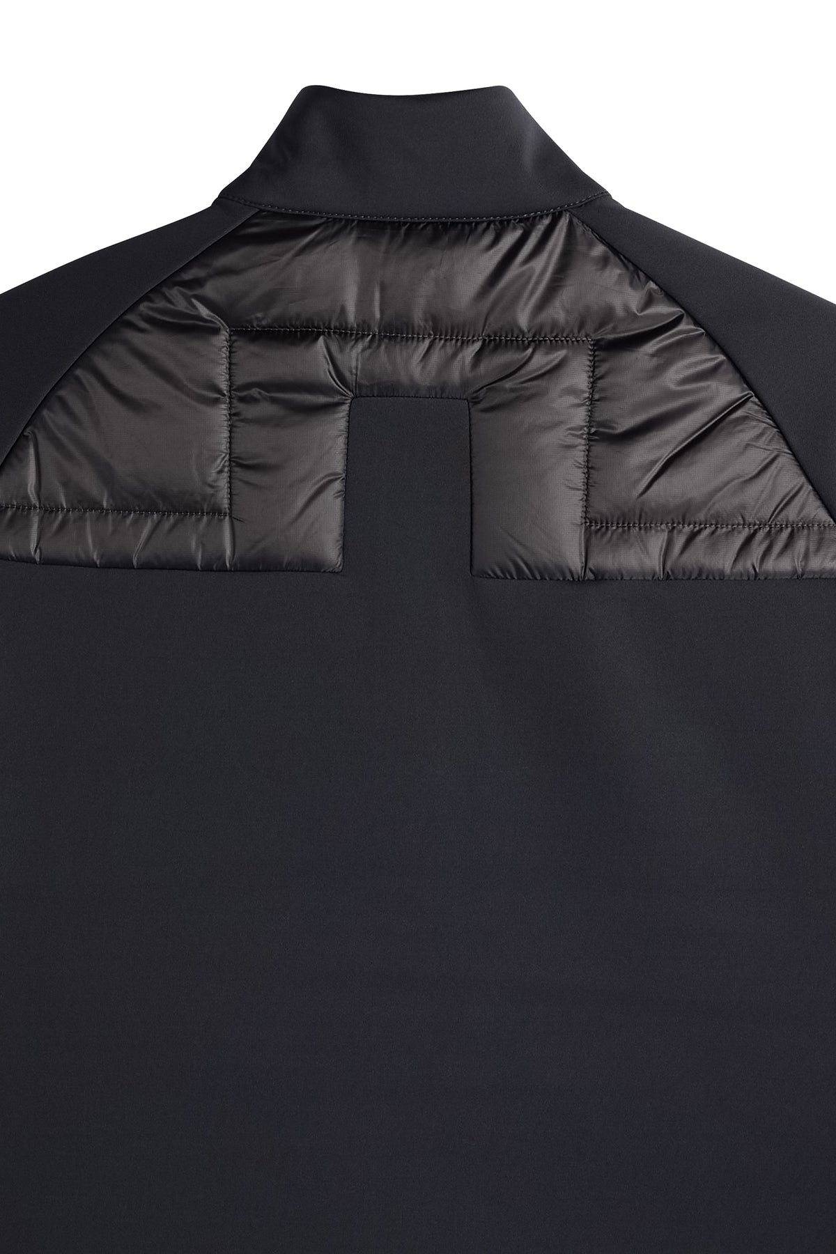 Heyden Quilt Hybrid Jacket in Black by J.Lindeberg