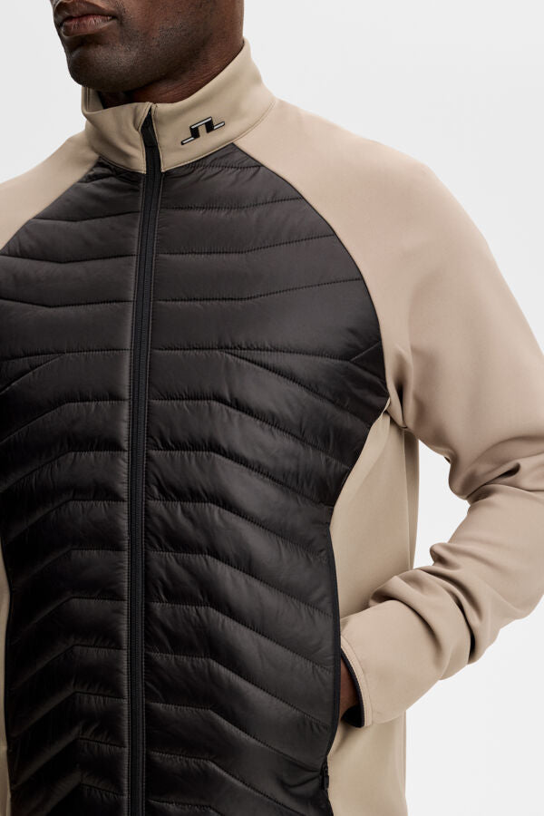 Heyden Quilt Hybrid Jacket / Brindle