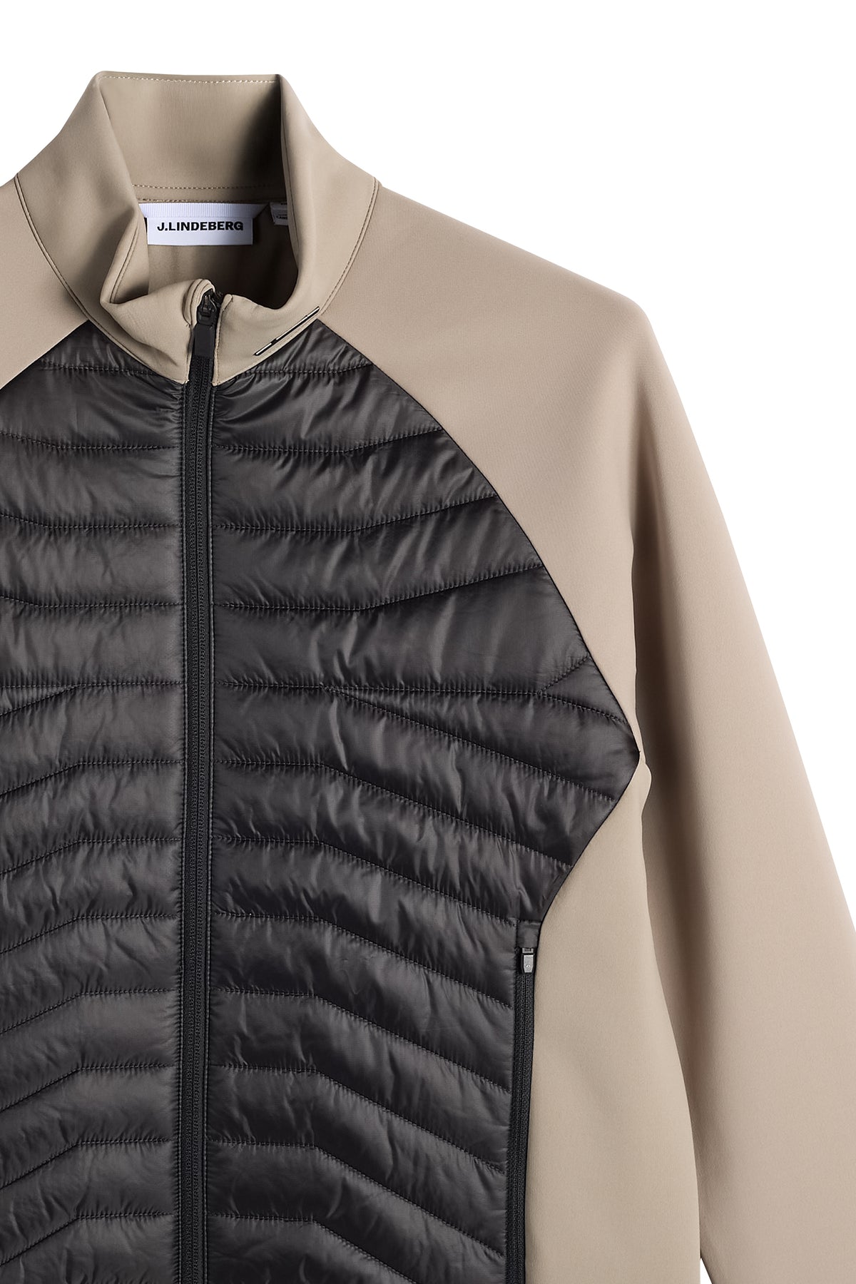 Heyden Quilt Hybrid Jacket in Brindle by J.Lindeberg