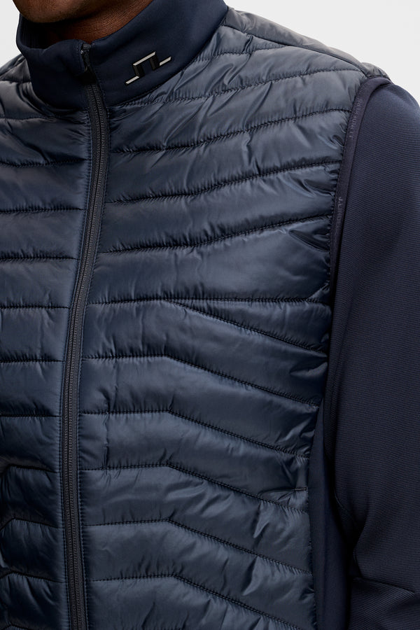 Heyden Quilt Hybrid Vest / JL Navy