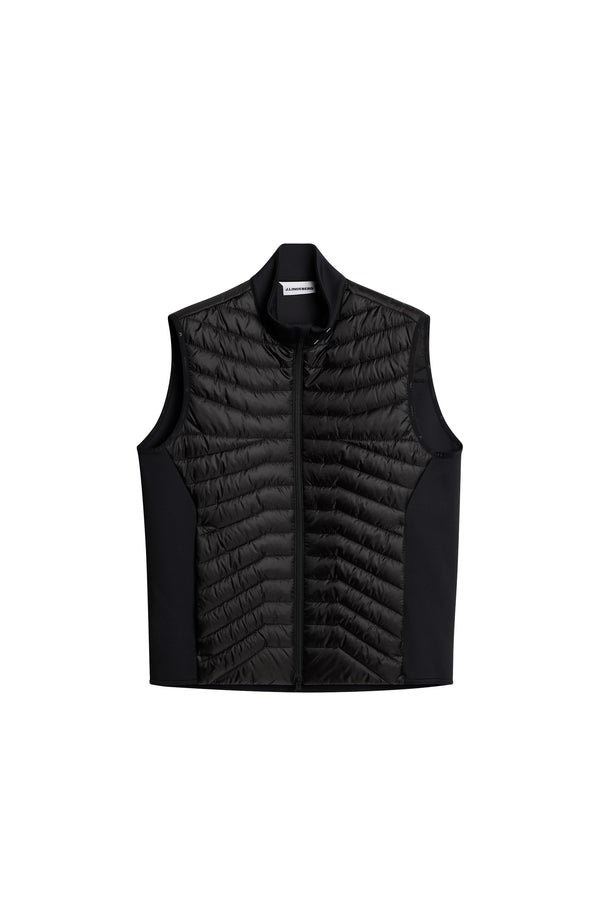 Heyden Quilt Hybrid Vest / Black