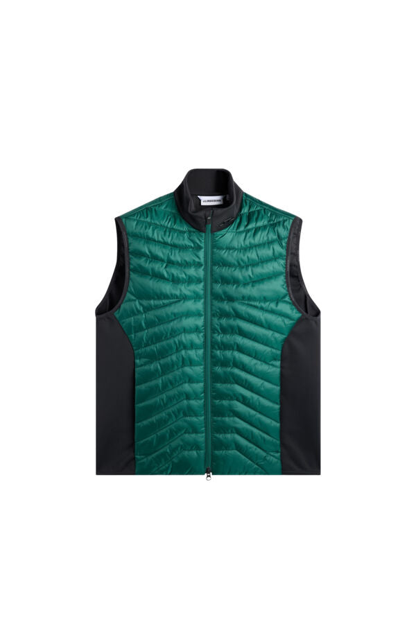 Heyden Quilt Hybrid Vest / Forest Biome