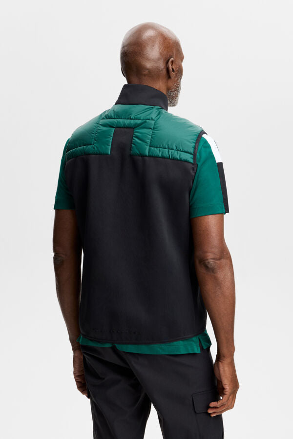 Heyden Quilt Hybrid Vest / Forest Biome