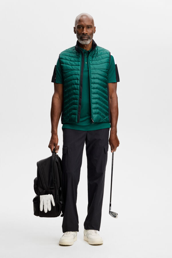 Heyden Quilt Hybrid Vest / Forest Biome