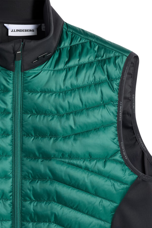 Heyden Quilt Hybrid Vest / Forest Biome