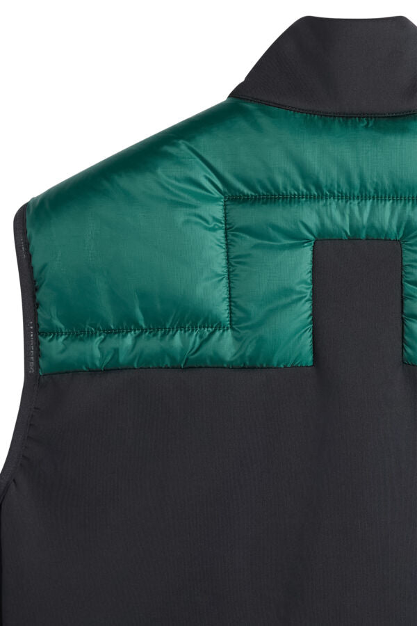 Heyden Quilt Hybrid Vest / Forest Biome