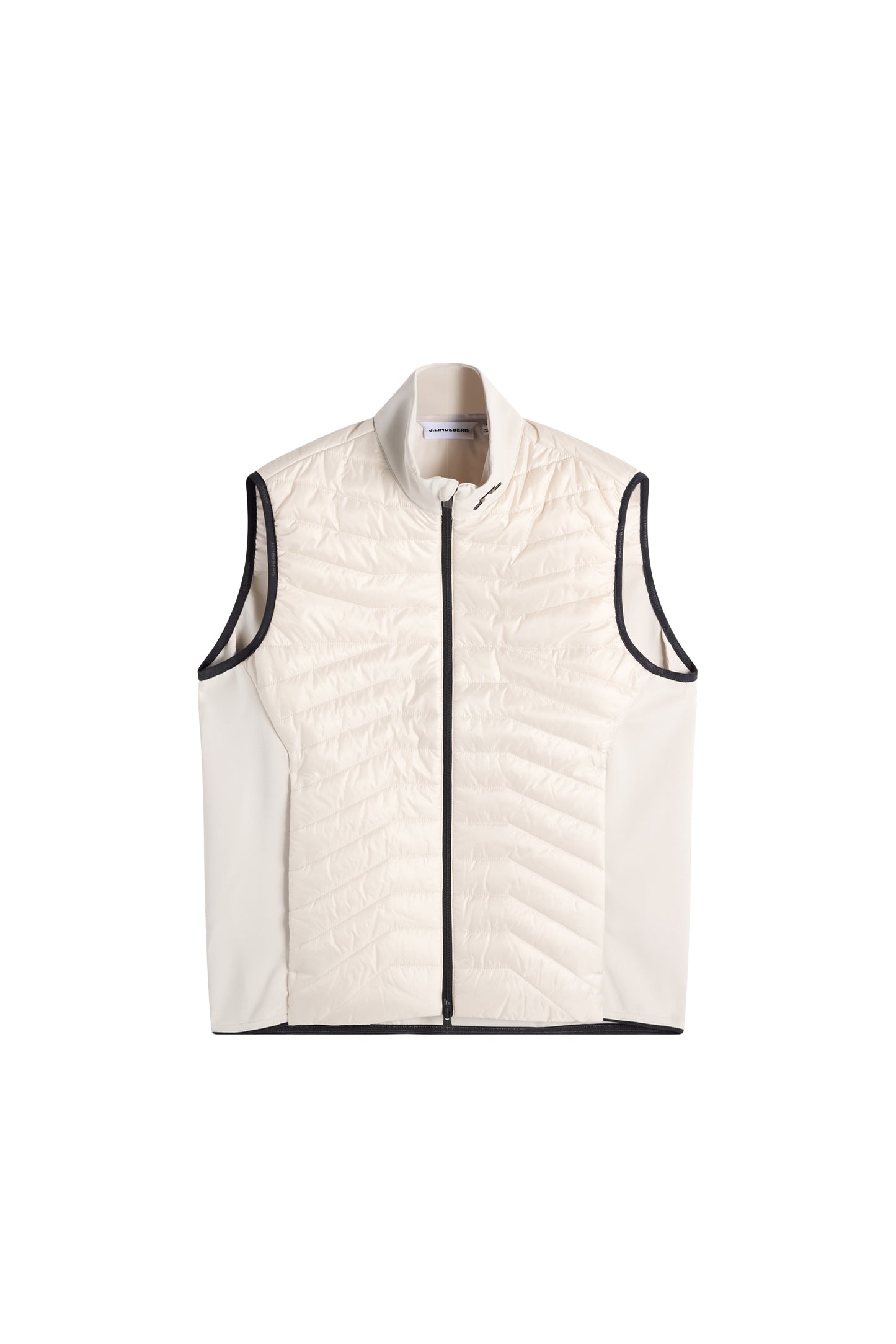 Heyden Quilt Hybrid Vest in Moonbeam by J.Lindeberg