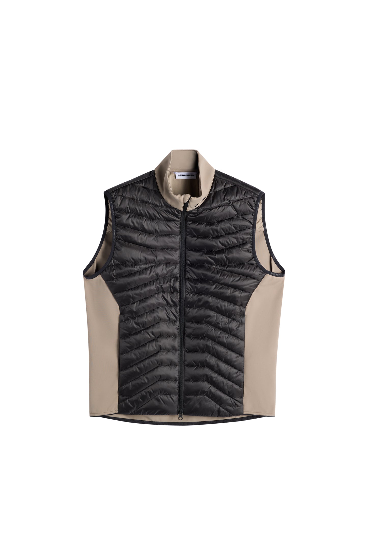 Heyden Quilt Hybrid Vest in Brindle by J.Lindeberg
