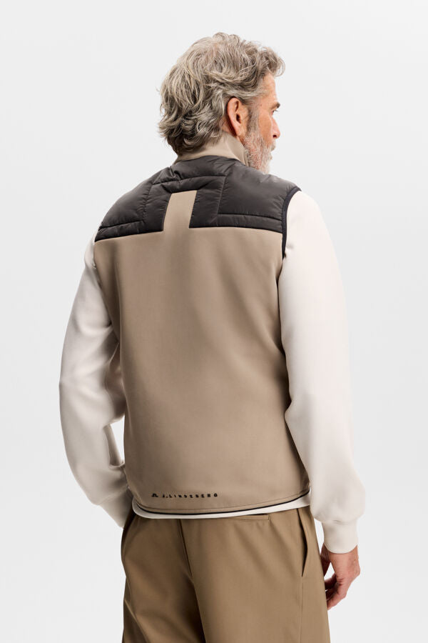 Heyden Quilt Hybrid Vest / Brindle