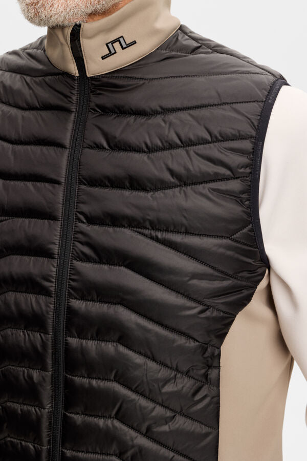 Heyden Quilt Hybrid Vest / Brindle