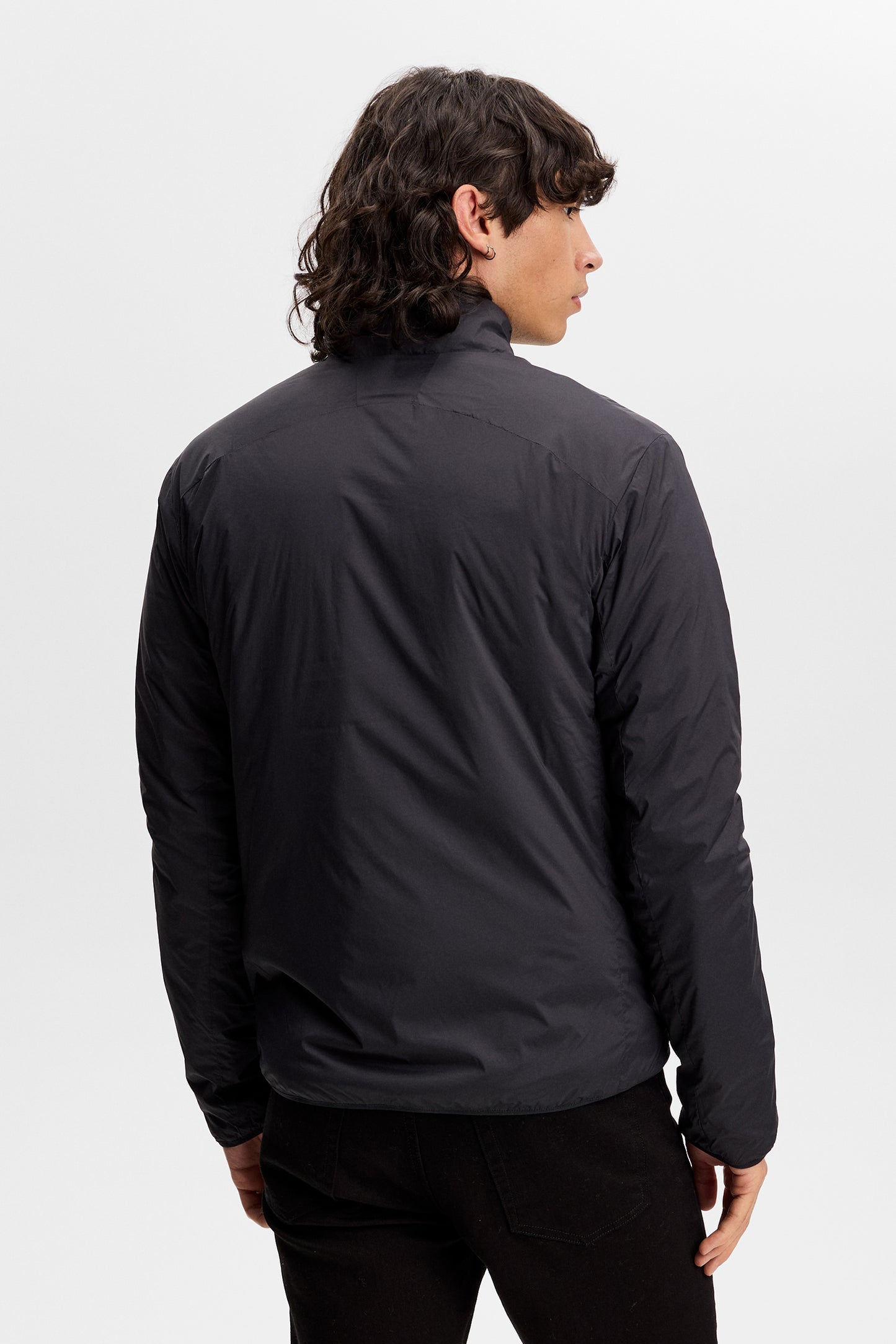 Clinton Padded Jacket in Black by J.Lindeberg
