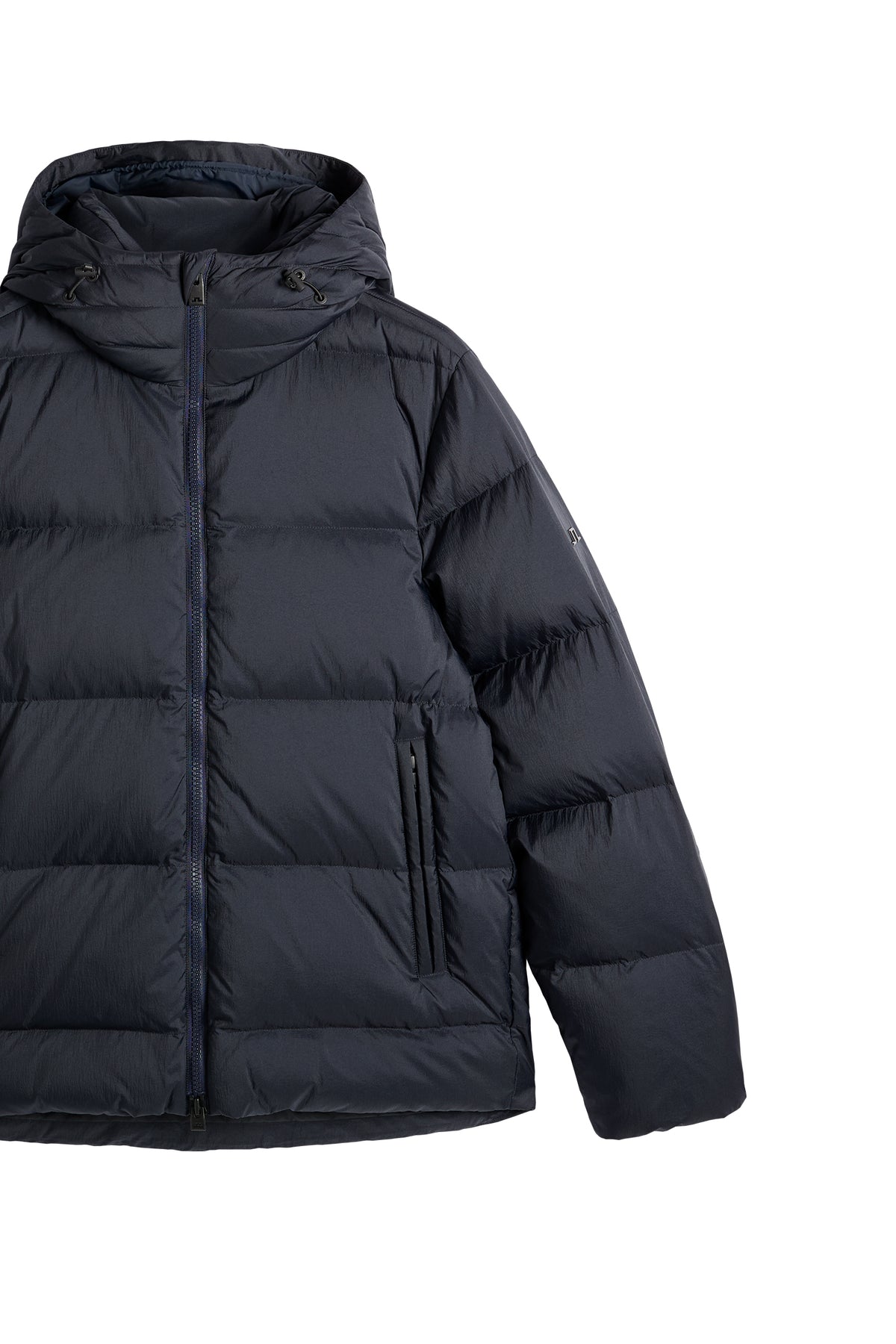 Daryl Crinkle Down Jacket in JL Navy by J.Lindeberg